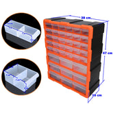 Tool Storage Organiser 39 Drawers Cabinet Box